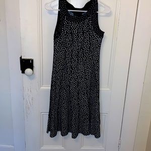 Small Poka Dot Sleeveless Dress